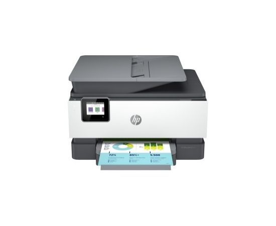 HP OfficeJet Pro 9012e, multifunction printer (grey/light grey, USB, LAN, WLAN, scan, copy, fax)