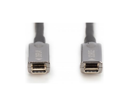 DIGITUS USB Type-C - USB Type-C AOC Hybrid FO cable 4K 60Hz USB 3.1 SPEC 10m