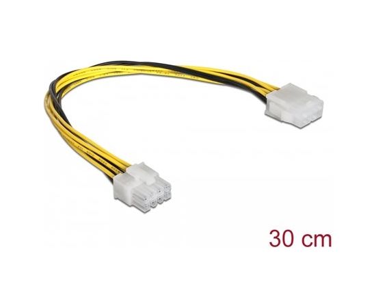 DELOCK Extension Cable Power 8 pin EPS male > female