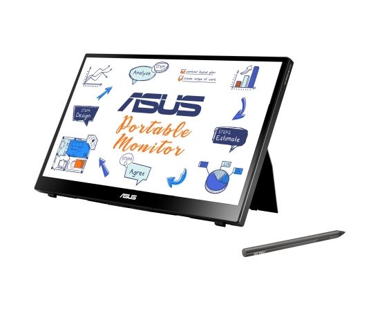 ASUS ZenScreen Ink MB14AHD 14inch IPS 1920x1080 16:9 Touch Typ-C Micro HDMI Autorotation