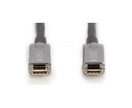 DIGITUS USB Type-C-USB Type-C AOC Hybrid FO cable 4K 60Hz USB 3.1 SPEC 20m