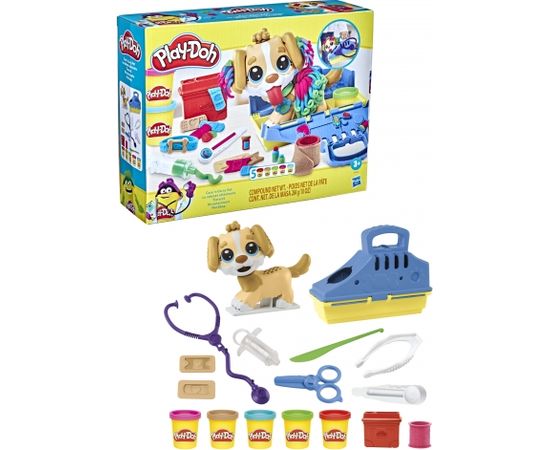 PLAY-DOH "Care N Carry" Veterinārārsta komplekts