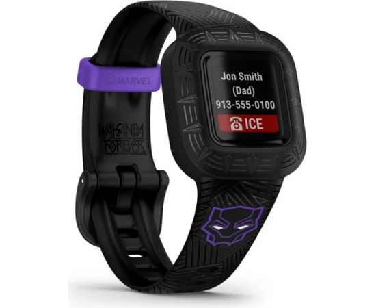 Garmin activity tracker for kids Vivofit Jr.3 Black Panther Special Edition