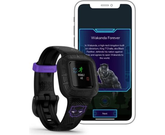 Garmin activity tracker for kids Vivofit Jr.3 Black Panther Special Edition