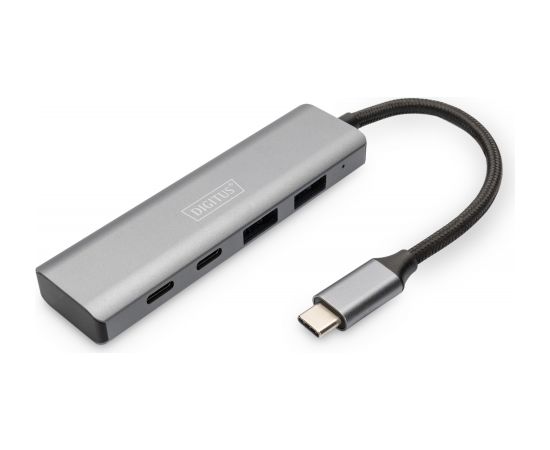 Digitus USB-C 4 Port HUB 2x USB-A + 2x USB-C Gen2 DA-70245