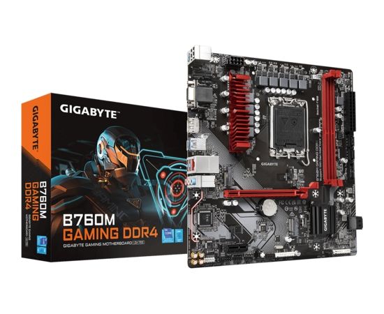 GIGABYTE B760M GAMING LGA1700 4xDDR4 4xSATA 2xM.2 1xDP 1xHDMI