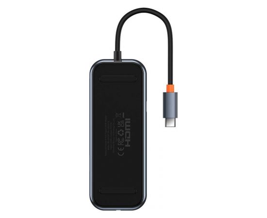 Baseus Hub Adapter 4w1 USB-C na 4xUSB 3.0 (Dark Grey)