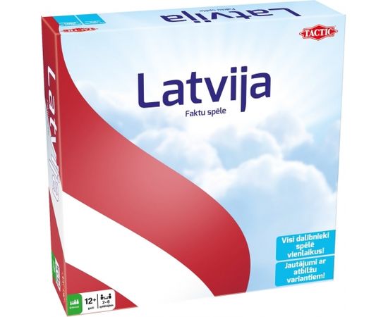 TACTIC Настольная игра Latvia (на латышском яз.)