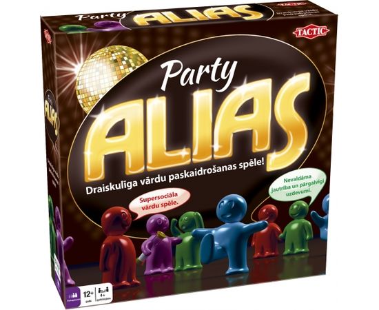 TACTIC Board Game игра Party Alias (лат. яз.)