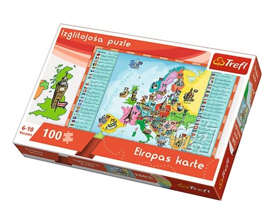 TREFL Educational puzzle 100 Europe