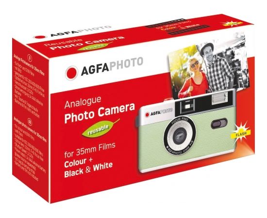 Agfaphoto reusable camera 35mm, green