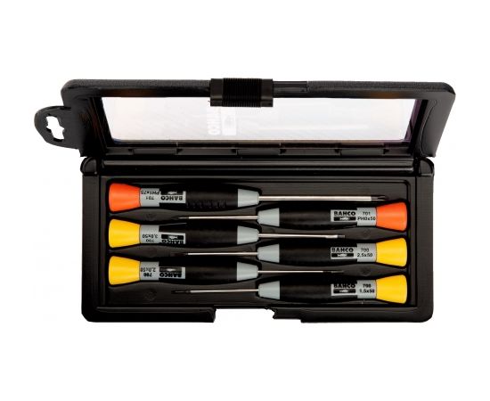 Skrūvgriežu komplekts Bahco 706-1; 6 gab. Skrūvgrieži