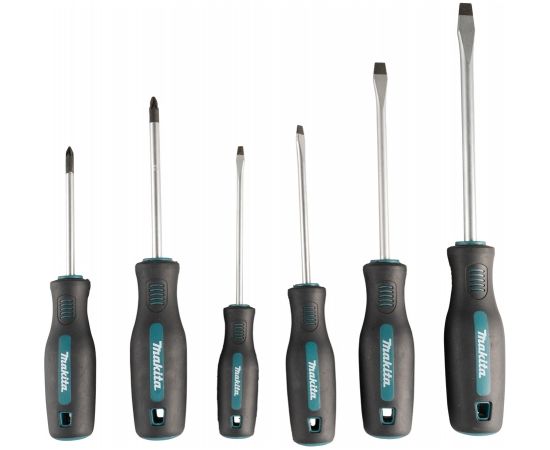 Skrūvgriežu komplekts Makita E-13502; 6 gab.