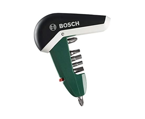 Skrūvgriezis Bosch ''Pocket'' + skrūvēšanas uzgaļi