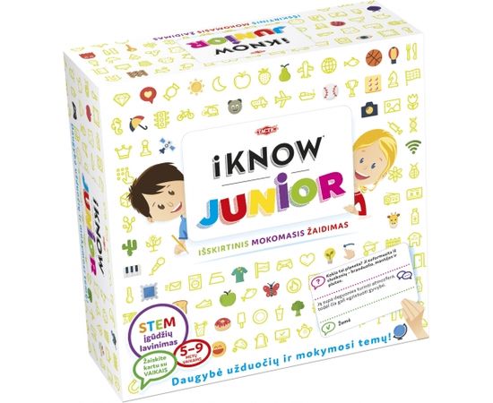 TACTIC Board Game IKNOW Junior (на литовском яз.)