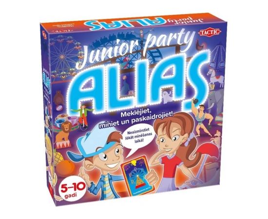 TACTIC Board Game Spēle "Party Alias Junior" LAT