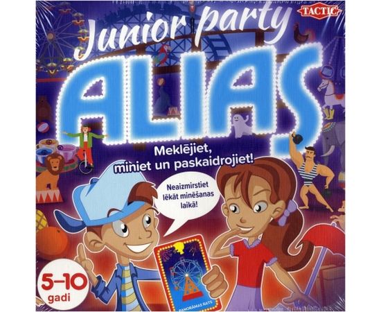 TACTIC Board Game Spēle "Party Alias Junior" LAT