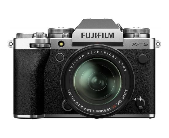 Fujifilm X-T5 + 18-55mm, серебристый