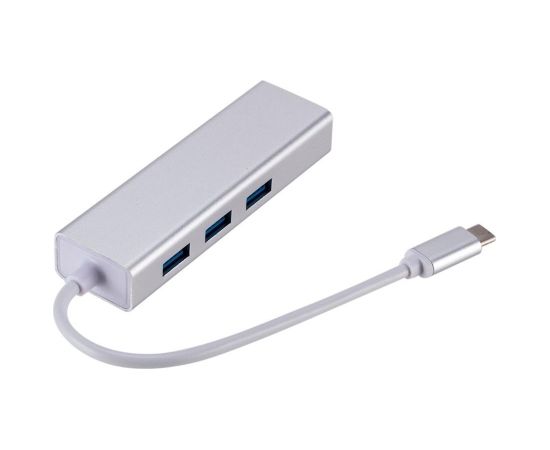 RoGer AD15642 USB-C Хаб - Разделитель 3 x USB 3.0 / RJ45