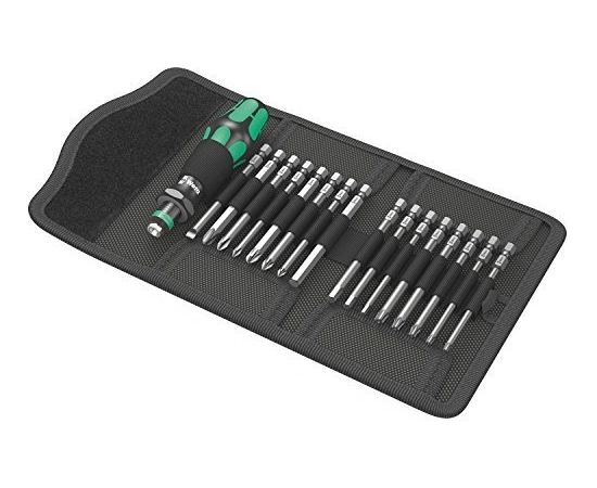 Wera Kraftform Compact 60 bit holder-screwdriver set 1/4" - 17-pieces - 05059295001