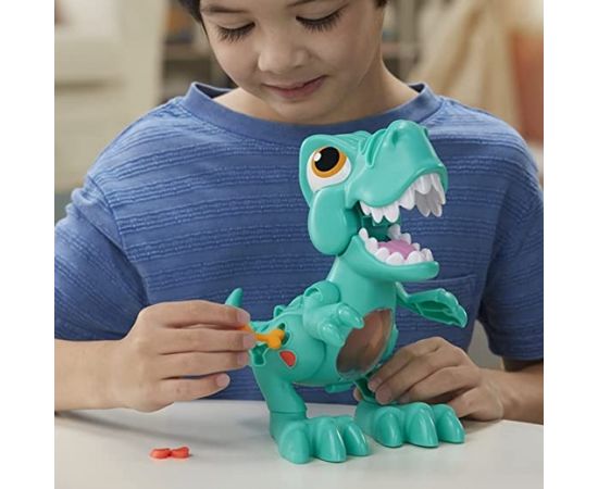 Hasbro Play-Doh Dino Crew Ravenous Tyrannosaurus, kneading