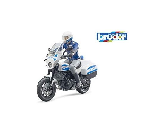 BRUDER bworld Scrambler Ducati police. - 62731