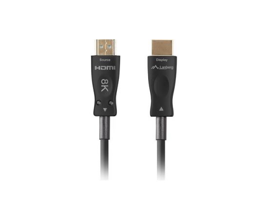 Lanberg CA-HDMI-30FB-0200-BK optical cable HDMI M/M 20m v2.1 8K AOC