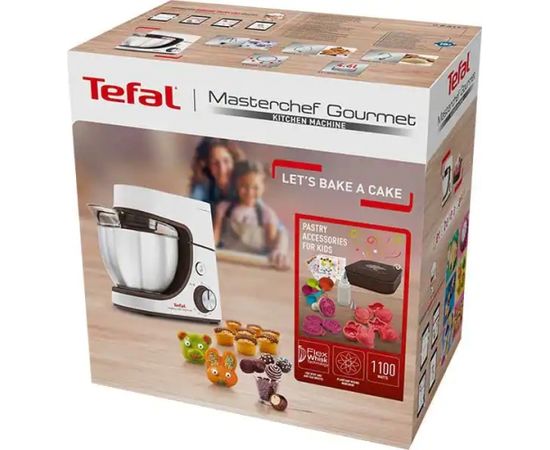 TEFAL QB51K138 virtuves kombains, balts