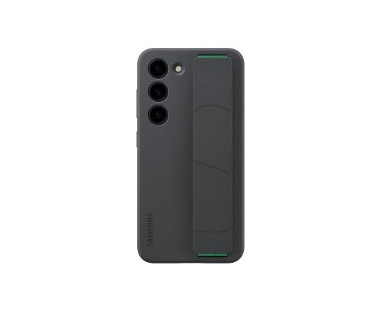Samsung Galaxy S23 Silicone Grip Cover Black Oriģinālie maciņi
