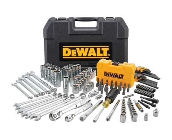 DeWALT DWMT73802-1 Metriskais/U.S. standarta 1/4” 3/8” kompl. 142 gab.
