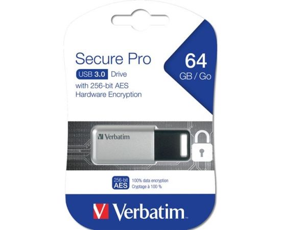 Verbatim Secure Data Pro    64GB USB 3.0