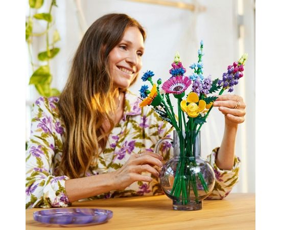 LEGO Icons 10313 Wildflower Bouquet Pļavas ziedu pušķis