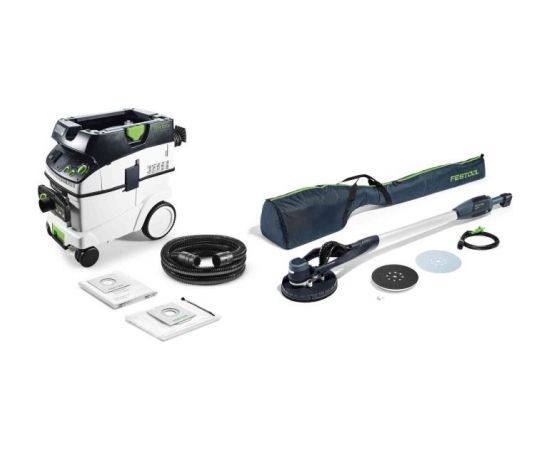 Slīpmašīna sienām “žirafe” Festool LHS-E 225/CTL36-Set PLANEX