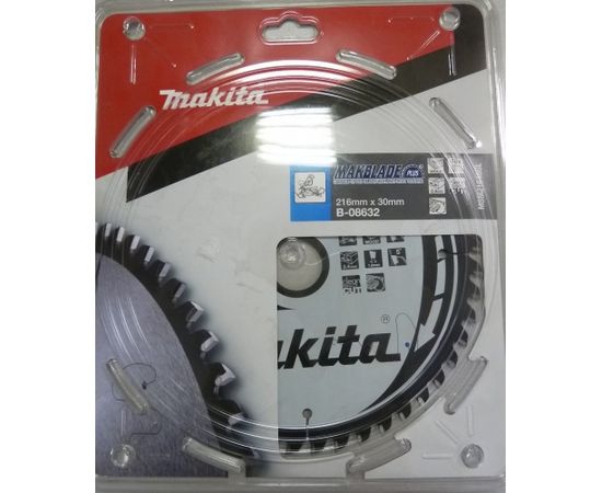 Griešanas disks kokam Makita MAKBLADE PLUS; 216x2,4x30,0 mm; Z48; 5°