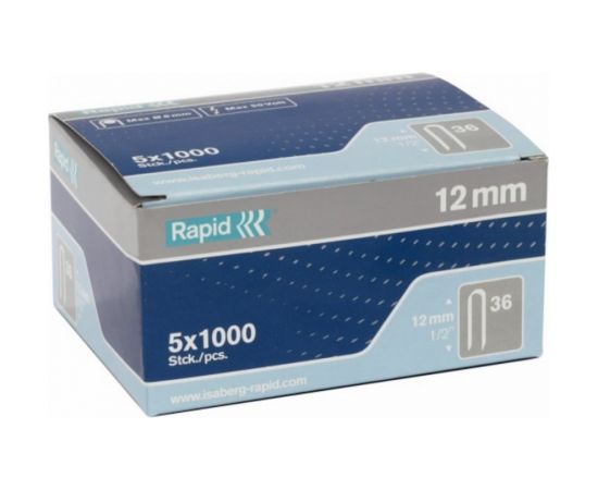 Skavas Rapid 11885101; 1000 gab.; tips 36; rūdītas Skavas