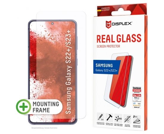 Samsung Galaxy S22+/S23+ Real 2D Glass By Displex Transparent