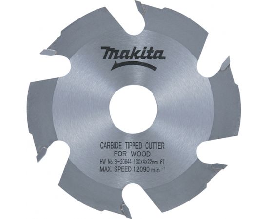 Griešanas disks kokam Makita; 100x4x22,0 mm; Z6; 20°