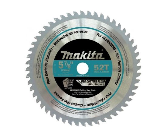 Griešanas disks alumīnijam Makita; 150x1,9x20,0 mm; Z52; 0°