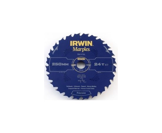 Griešanas disks kokam Irwin; 305x2,5x30,0 mm; Z60