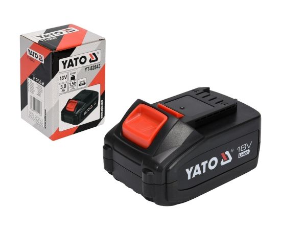 Akumulators Yato YT-82843; 18 V; 3,0 Ah; Li-ion Аккумуляторы