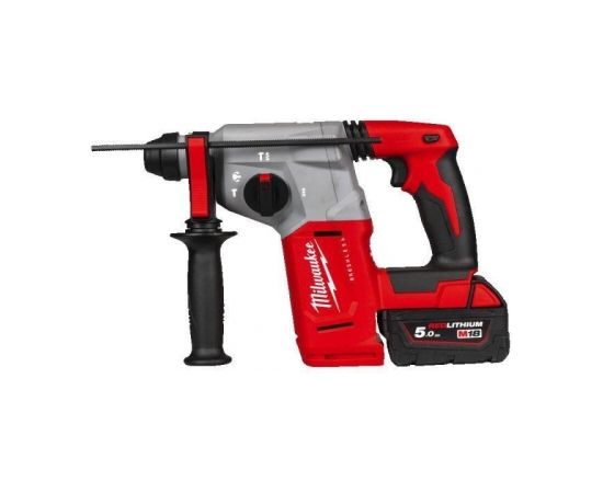 Perforators Milwaukee M18 BLH-502X; 18 V; 2,3 J; SDS-plus; 2x5,0 Ah akum. Perforatori un atskaldāmie āmuri