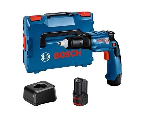 Akumulatora skrūvgriezis Bosch GTB 12V-11; 12 V; 2x2,0 Ah akum.