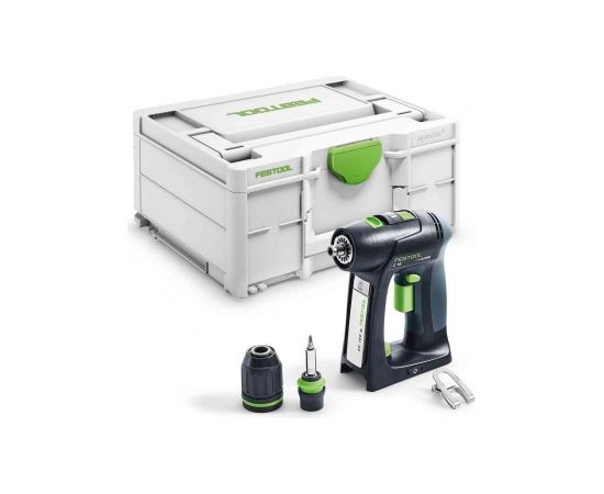 Urbjmašīna-skrūvgriezis Festool C 18-Basic; 18 V (bez akumulatora un lādētāja)