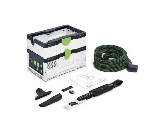 Akumulatora putekļsūcējs Festool CTLC SYS I-Basic CLEANTEC; 18V (bez akumulatora un lādētāja)