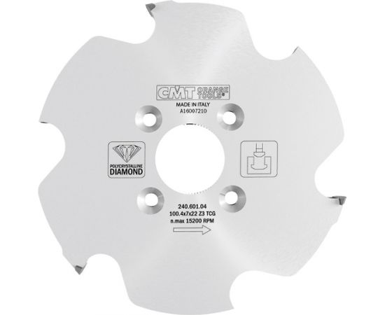 Griešanas disks kokam CMT 240; 100.4x7x30; Z6; 20°