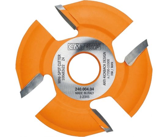 Griešanas disks kokam CMT 240; 100x8x22; Z4; 18°