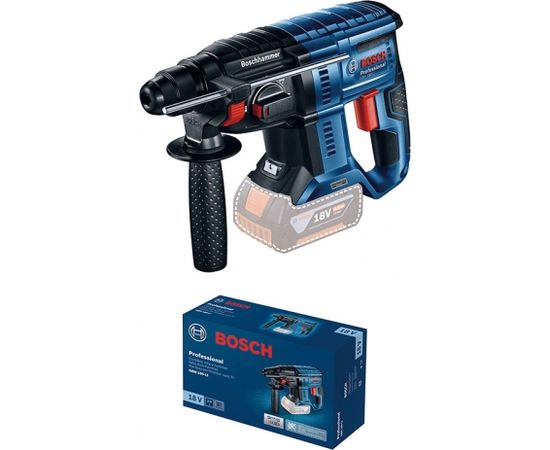 Akumulatora perforators Bosch GBH 180-LI; 2,0 J; SDS-plus; 18 V (bez akumulatora un lādētāja)