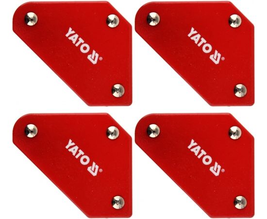 Magnēts Yato YT-08677; 43x72x12 mm; 4,5 kg; 4 gab.