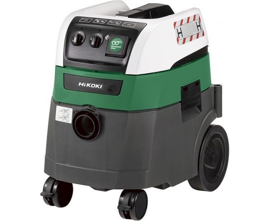 Sausās un mitrās tīrīšanas putekļsūcējs Hikoki RP350YDHWAZ Industriālie putekļu sūcēji
