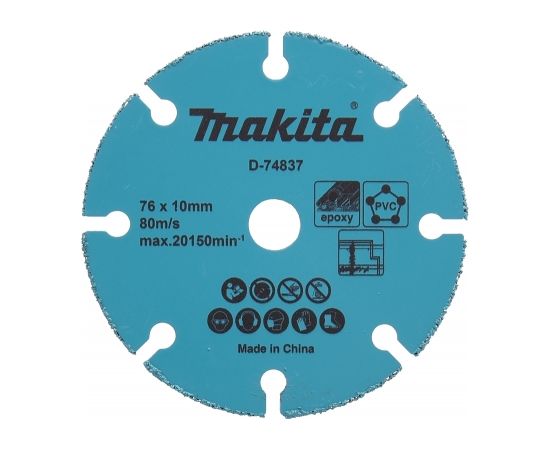 Griešanas disks Makita D-74837; 76x10 mm